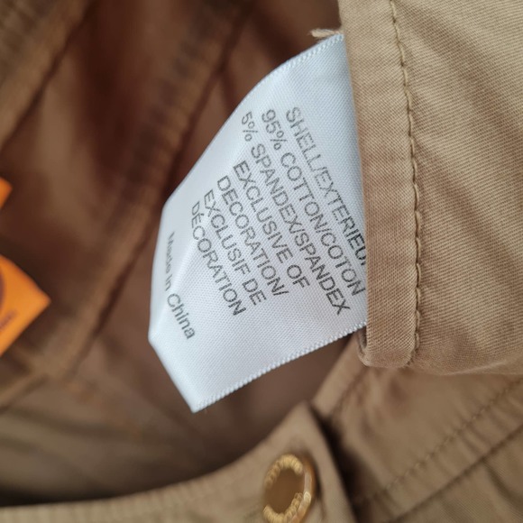 Tory Burch Stretchy Trouser Pants Tan Size 4 - Picture 6 of 7